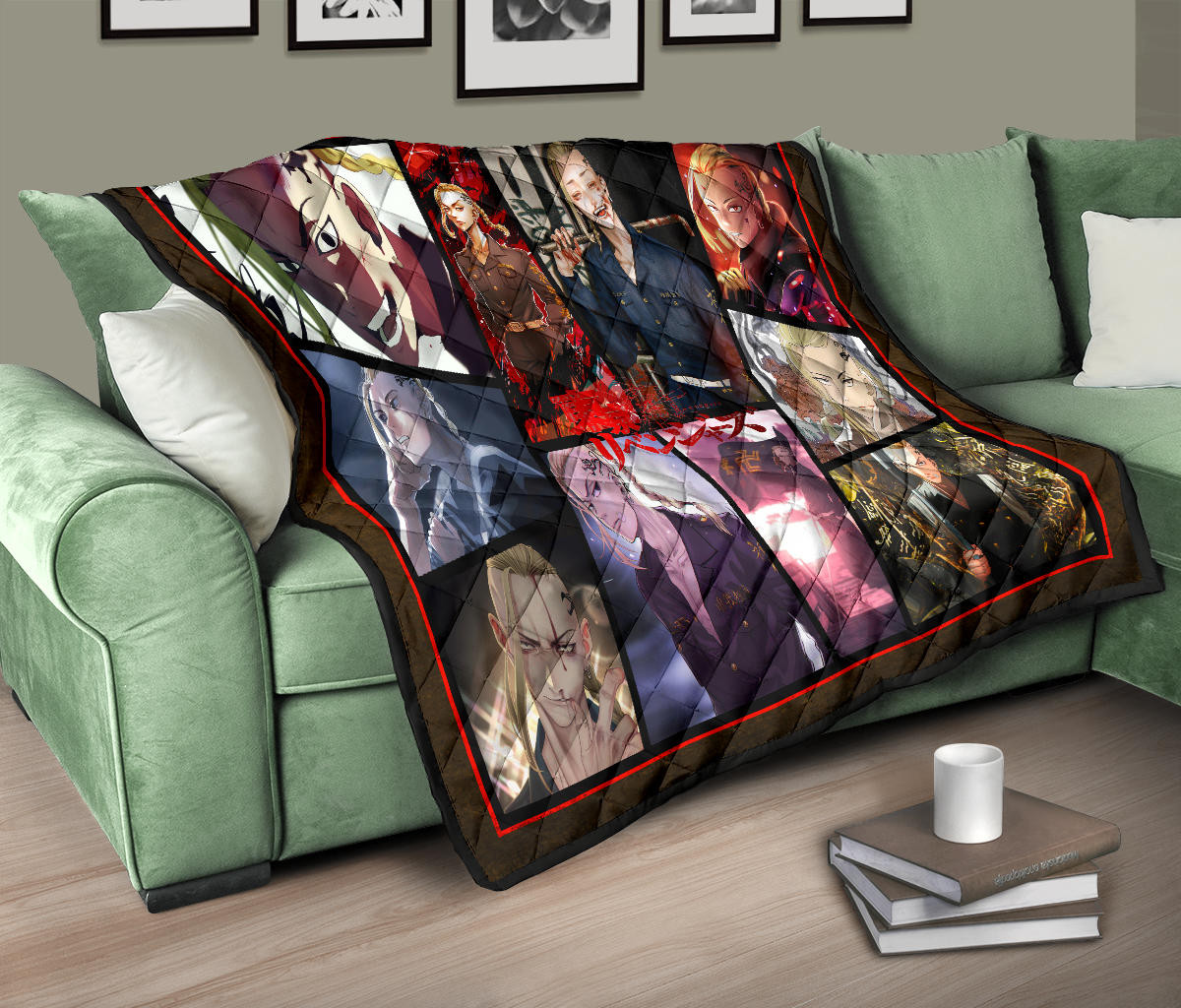 Ken Ryuguji Draken Tokyo Revengers Premium Quilt Blanket Anime Home Decor Custom For Fans NA060804 - Image 10