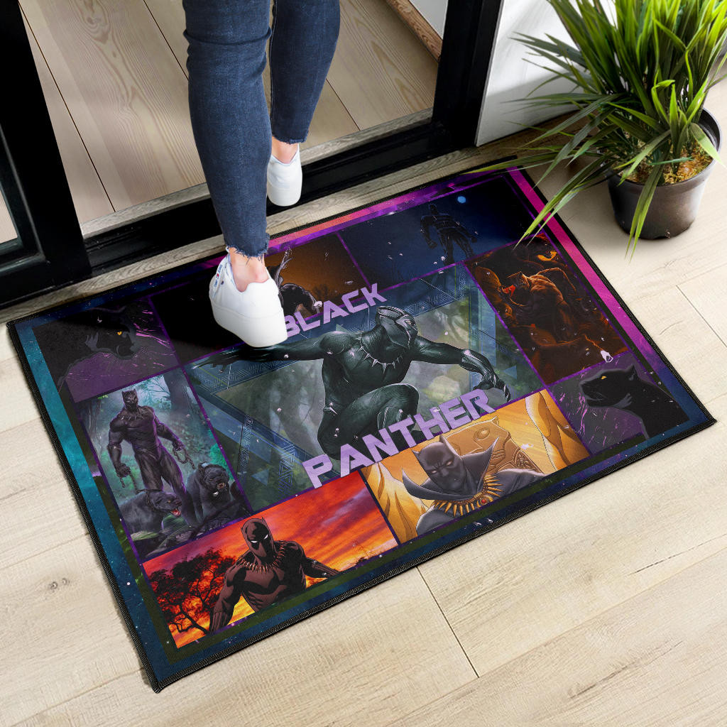 King T'Challa Black Panther Door Mat Movie Home Decor Custom For Fans NT051702 - Image 6