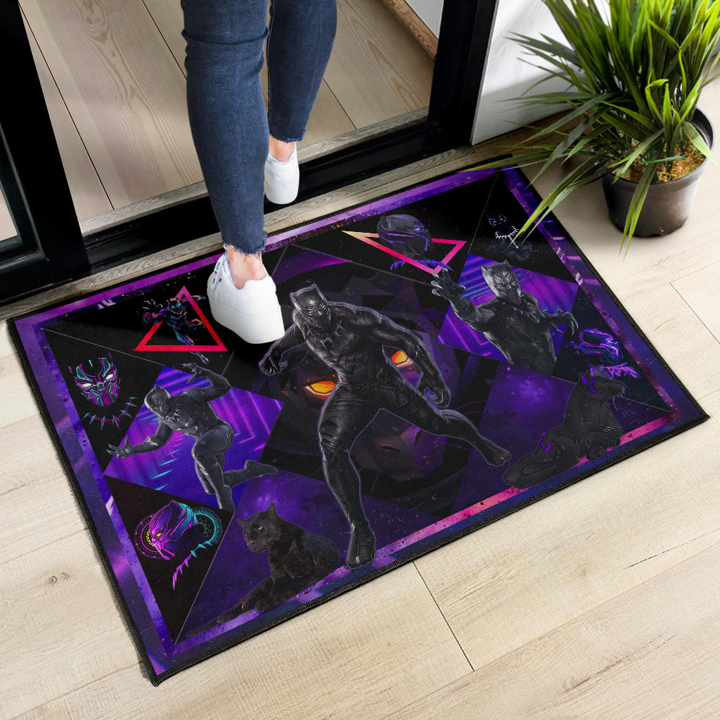 King T'Challa Black Panther Door Mat Movie Home Decor Custom For Fans NT051901 - Image 6