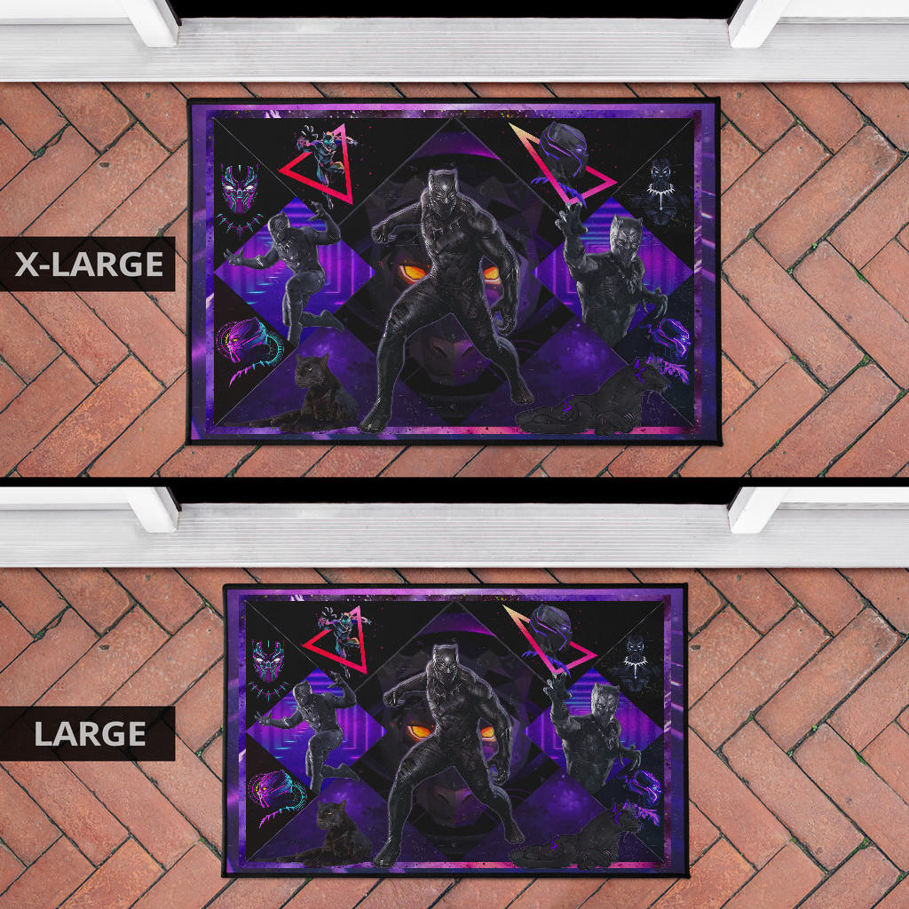 King T'Challa Black Panther Door Mat Movie Home Decor Custom For Fans NT051901 - Image 7