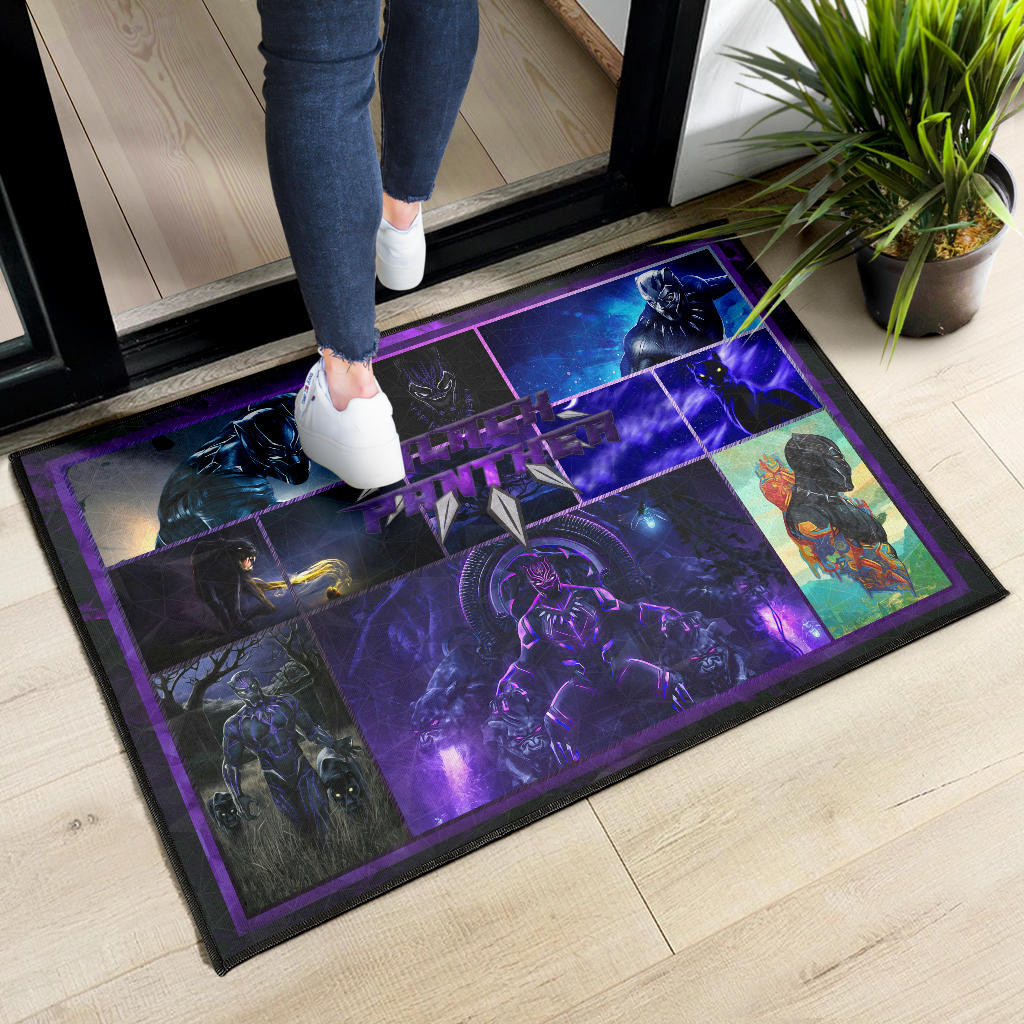 King T'Challa Black Panther Door Mat Movie Home Decor Custom For Fans NT051902 - Image 6