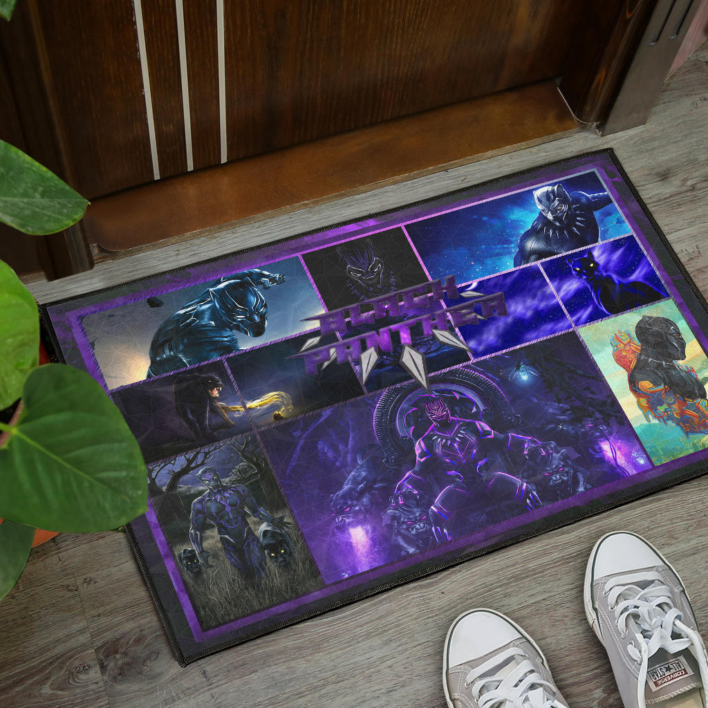 King T'Challa Black Panther Door Mat Movie Home Decor Custom For Fans NT051902 - Image 4