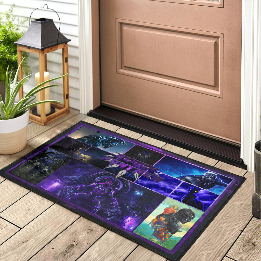 King T'Challa Black Panther Door Mat Movie Home Decor Custom For Fans NT051902 - Image 3
