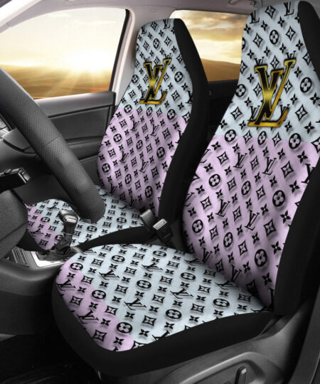 Louis Vuitton LV Symbol Car Seat Covers Fashion Car Accessories