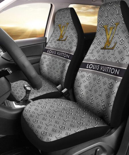 Louis Vuitton LV Symbol Car Seat Covers Fashion Car Accessories