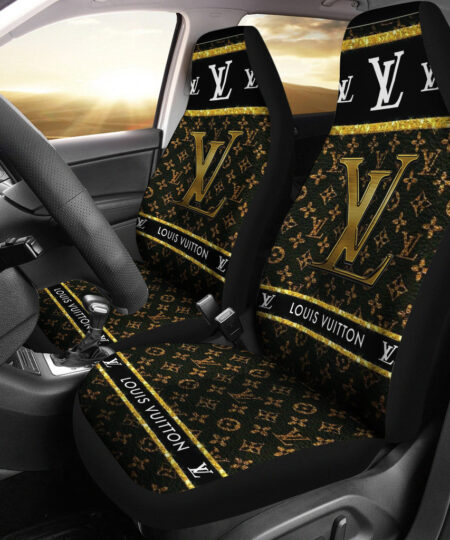 LV Symbol Car Seat Covers Fashion Car Accessories