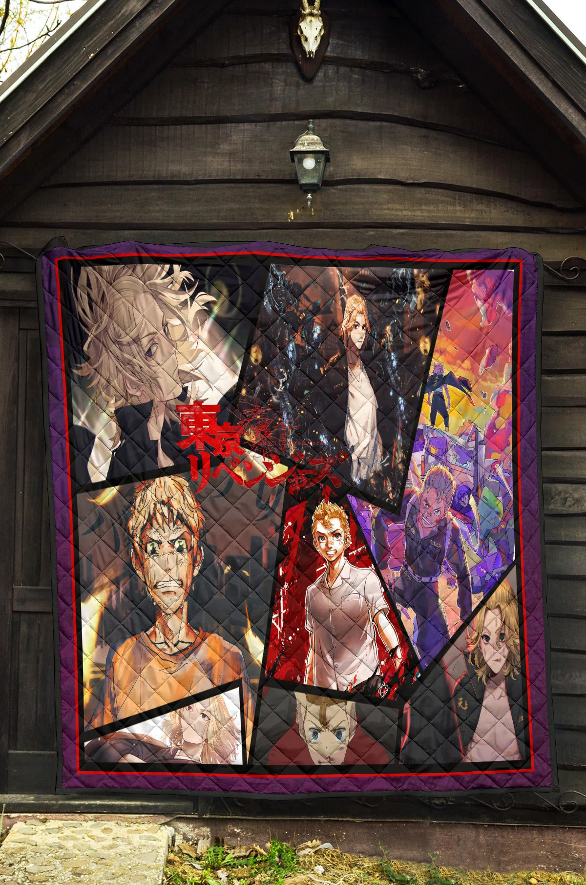 Manjiro Sano Mikey And Takemichi Hanagaki Tokyo Revengers Premium Quilt Blanket Anime Home Decor Custom For Fans NA060904 - Image 5