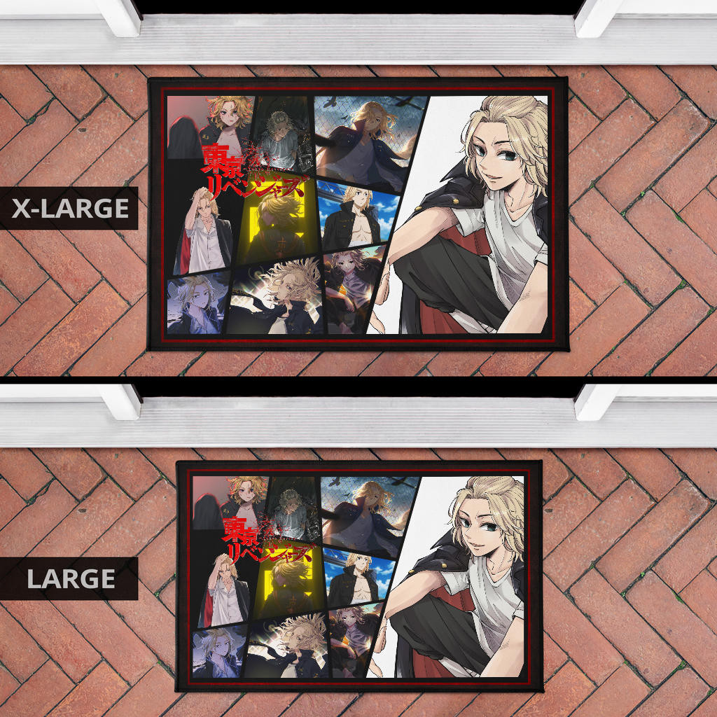 Manjiro Sano Mikey Tokyo Revengers Door Mat Anime Home Decor Custom For Fans NA060801 - Image 7