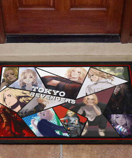 Manjiro Sano Mikey Tokyo Revengers Door Mat Anime Home Decor Custom For Fans NA060802