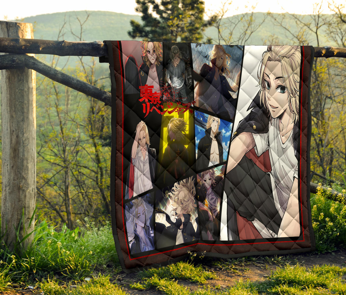 Manjiro Sano Mikey Tokyo Revengers Premium Quilt Blanket Anime Home Decor Custom For Fans NA060801 - Image 8