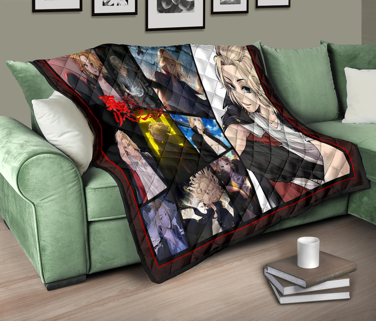 Manjiro Sano Mikey Tokyo Revengers Premium Quilt Blanket Anime Home Decor Custom For Fans NA060801 - Image 10