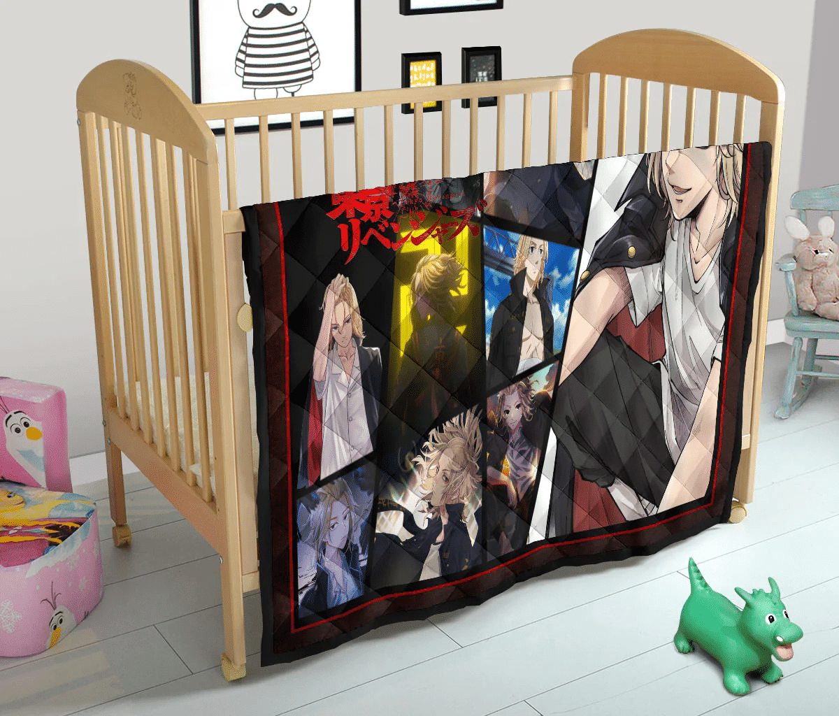 Manjiro Sano Mikey Tokyo Revengers Premium Quilt Blanket Anime Home Decor Custom For Fans NA060801 - Image 12