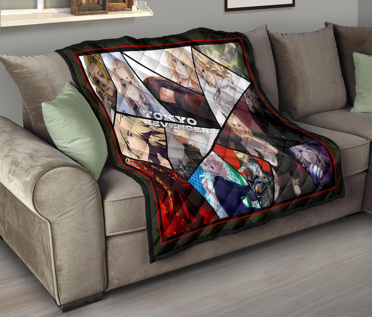 Manjiro Sano Mikey Tokyo Revengers Premium Quilt Blanket Anime Home Decor Custom For Fans NA060802 - Image 9