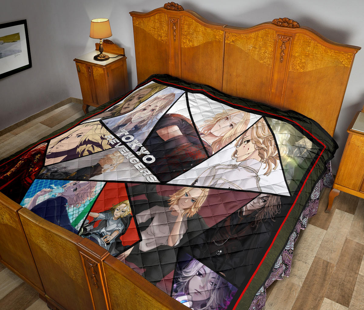 Manjiro Sano Mikey Tokyo Revengers Premium Quilt Blanket Anime Home Decor Custom For Fans NA060802 - Image 11