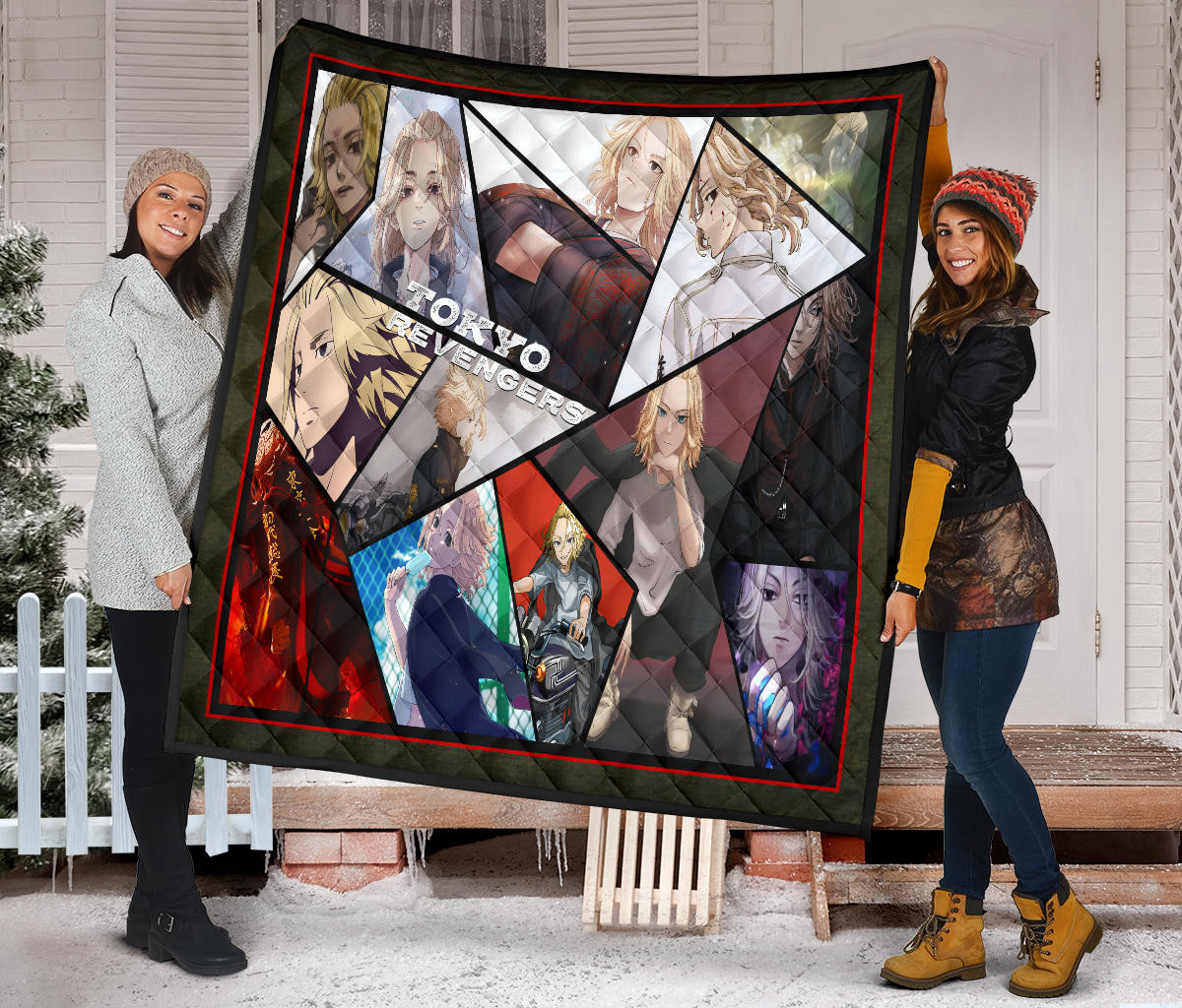Manjiro Sano Mikey Tokyo Revengers Premium Quilt Blanket Anime Home Decor Custom For Fans NA060802 - Image 2