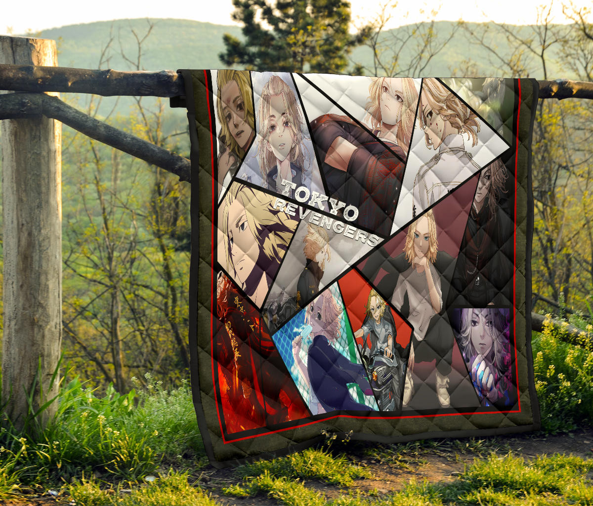 Manjiro Sano Mikey Tokyo Revengers Premium Quilt Blanket Anime Home Decor Custom For Fans NA060802 - Image 8