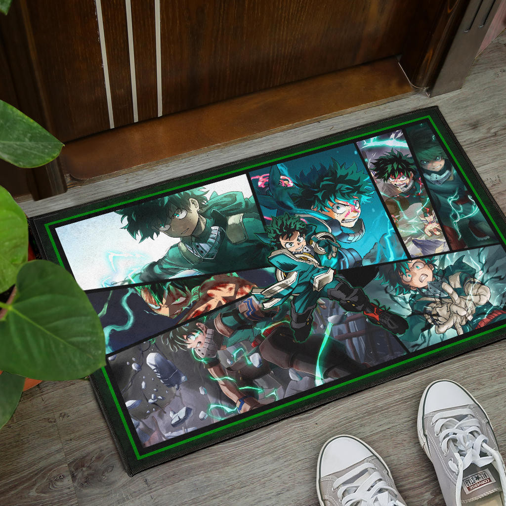 Midoriya Izuku My Hero Academia Door Mat Anime Home Decor Custom For Fans NA060603 - Image 4