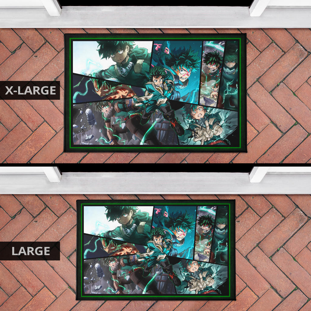 Midoriya Izuku My Hero Academia Door Mat Anime Home Decor Custom For Fans NA060603 - Image 7