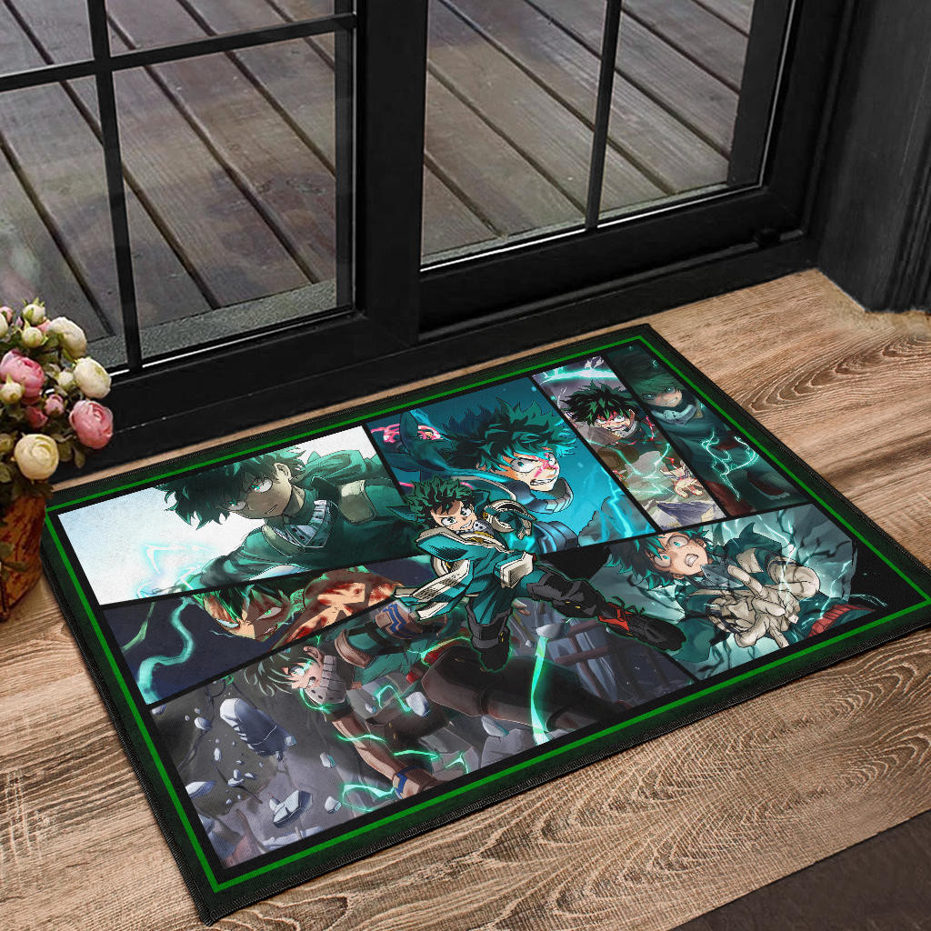 Midoriya Izuku My Hero Academia Door Mat Anime Home Decor Custom For Fans NA060603 - Image 2