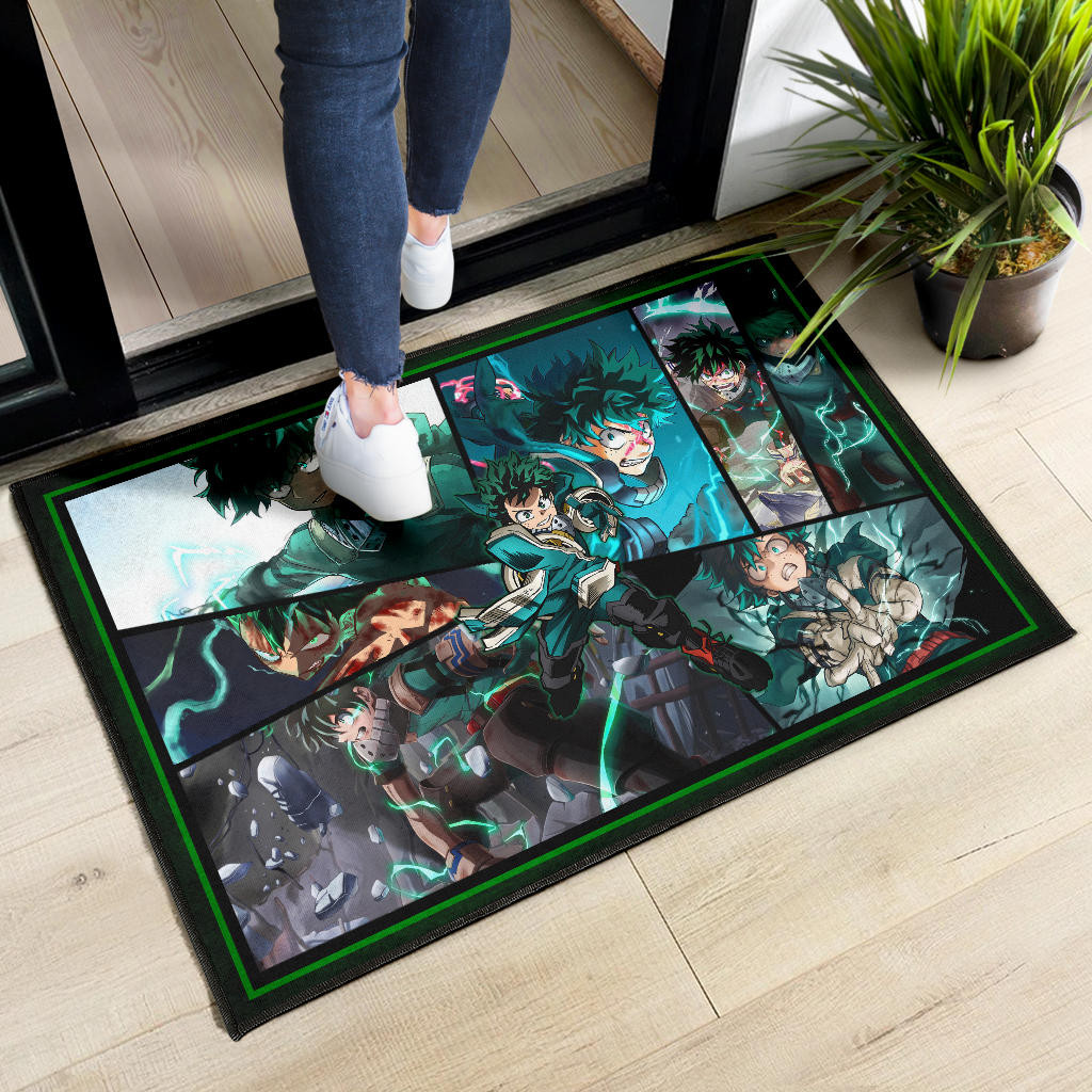 Midoriya Izuku My Hero Academia Door Mat Anime Home Decor Custom For Fans NA060603 - Image 6