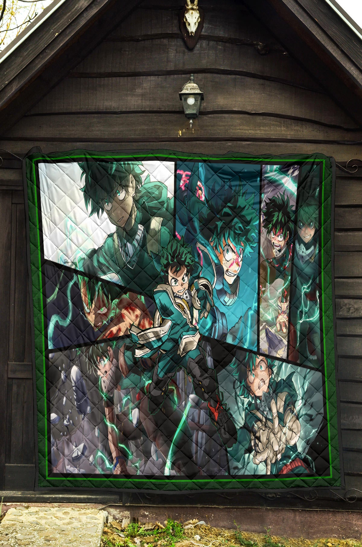 Midoriya Izuku My Hero Academia Premium Quilt Blanket Anime Home Decor Custom For Fans NA060603 - Image 5