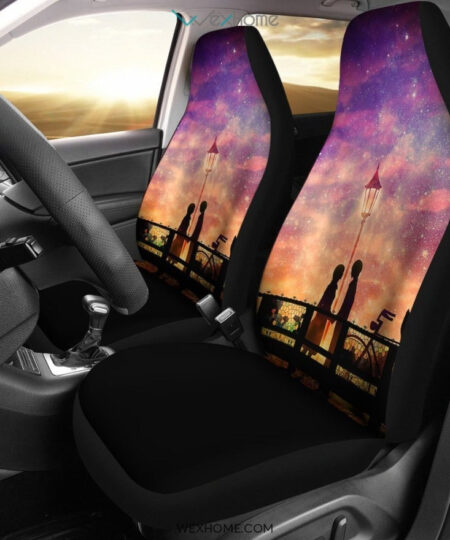 Mimi Wo Sumaseba Ghibli Studio Anime Car Seat Covers