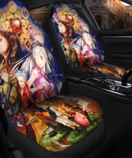 Nanatsu No Taizai Anime Car Seat Covers