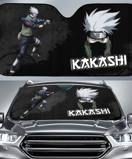 Naruto Anime Car Sunshade Kakashi Sharingan Copy Ninja Car Sun Shade