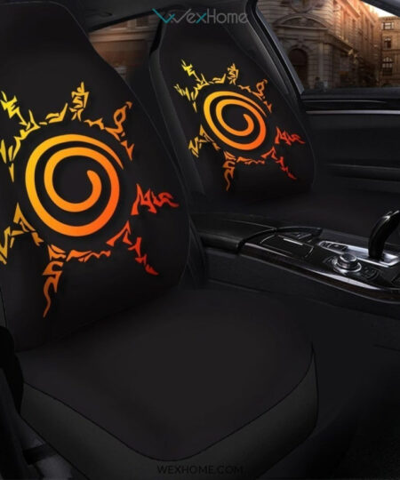 Naruto Shield Anime Car Seat Covers