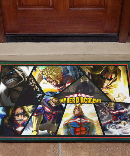 One Might My Hero Academia Door Mat Anime Home Decor Custom For Fans NA060703