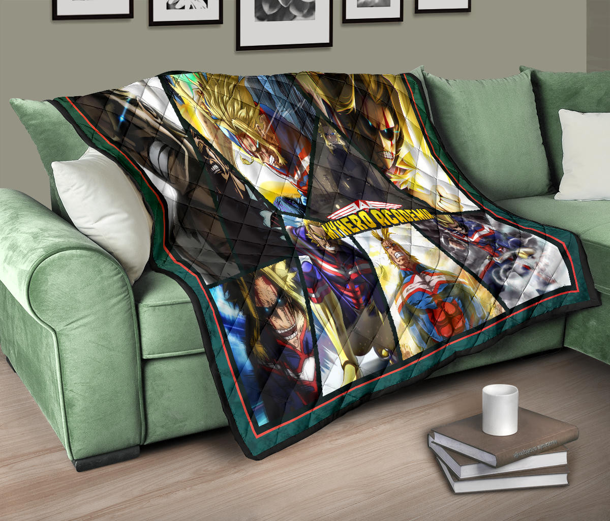 One Might My Hero Academia Premium Quilt Blanket Anime Home Decor Custom For Fans NA060703 - Image 10