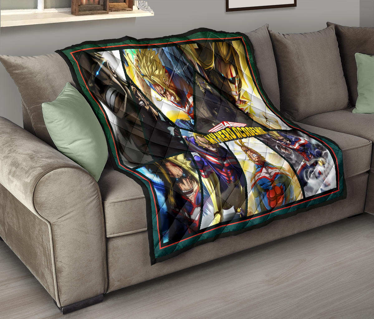 One Might My Hero Academia Premium Quilt Blanket Anime Home Decor Custom For Fans NA060703 - Image 9