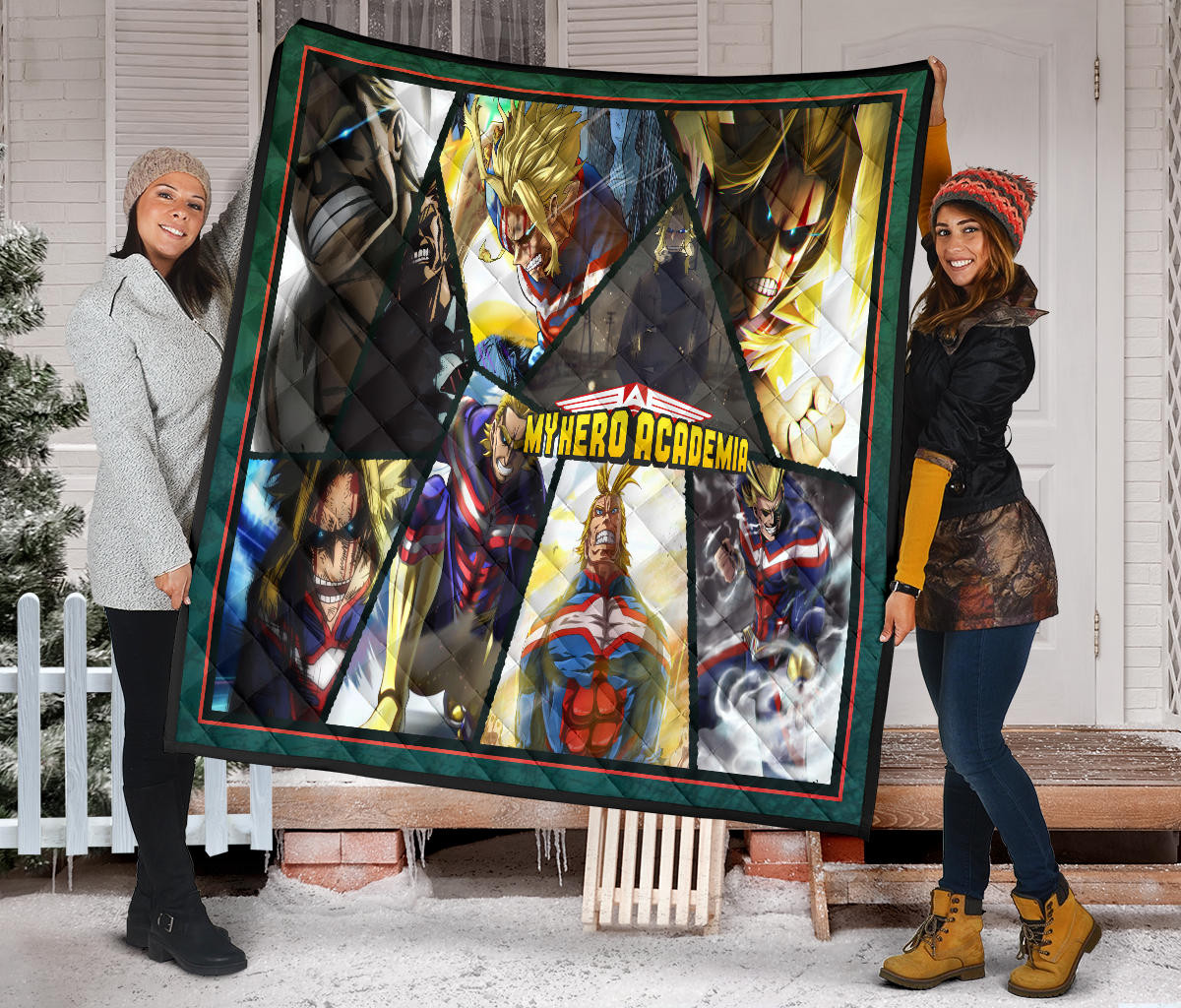One Might My Hero Academia Premium Quilt Blanket Anime Home Decor Custom For Fans NA060703 - Image 2