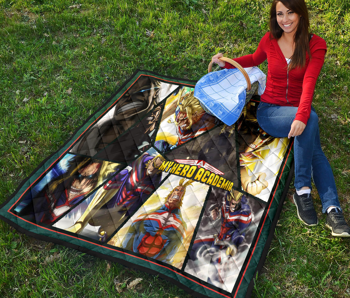 One Might My Hero Academia Premium Quilt Blanket Anime Home Decor Custom For Fans NA060703 - Image 6