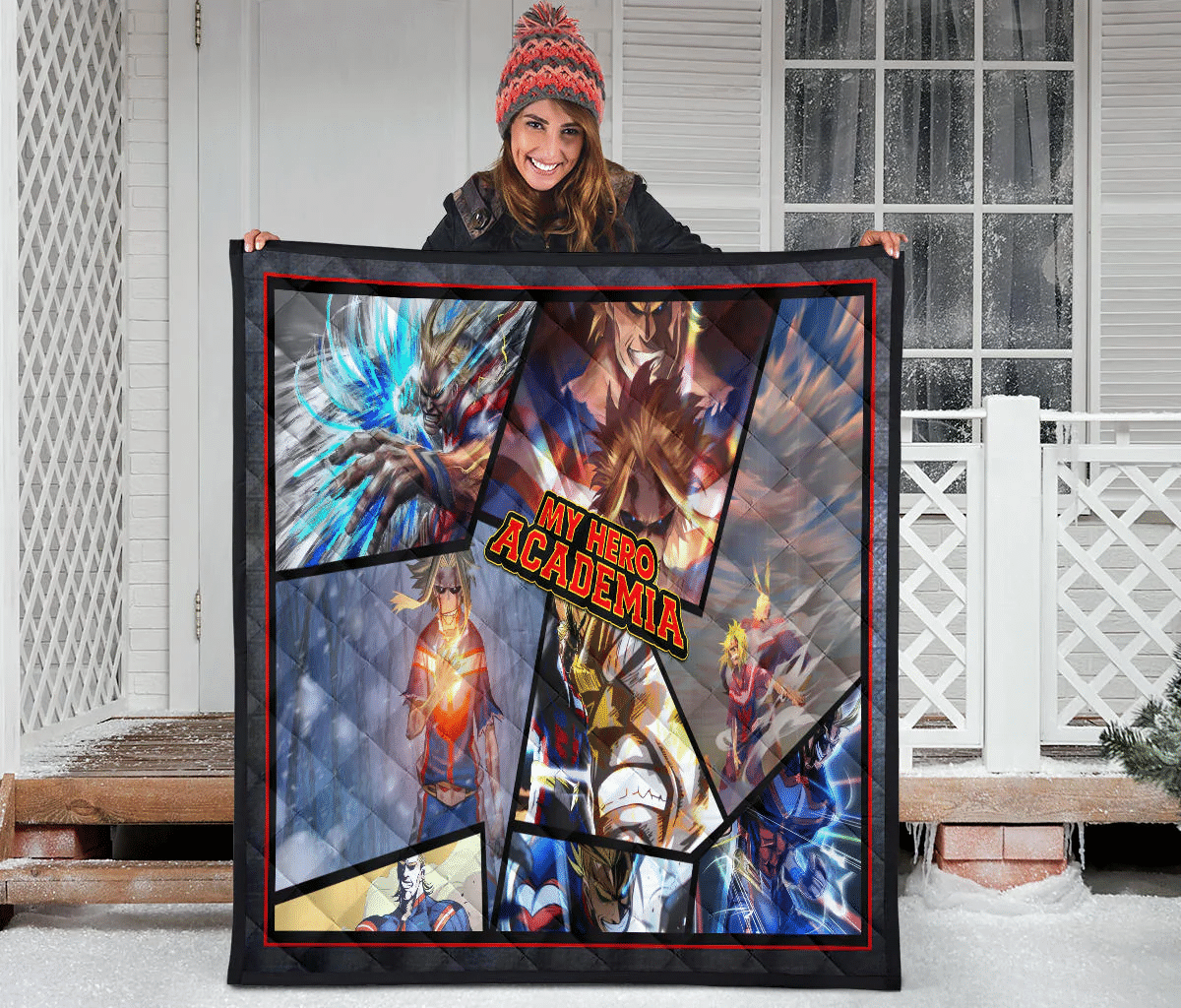 One Might My Hero Academia Premium Quilt Blanket Anime Home Decor Custom For Fans NA060704 - Image 3
