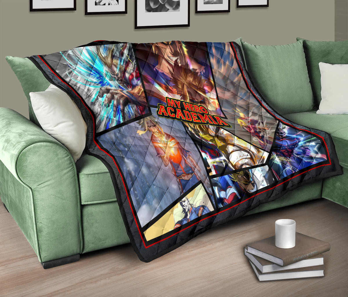 One Might My Hero Academia Premium Quilt Blanket Anime Home Decor Custom For Fans NA060704 - Image 10