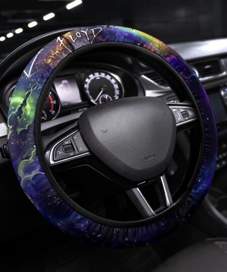 Pink Floyd Progressive Rock Band Steering Wheel Cover Music Band Car Accessories Custom For Fans AA22121202