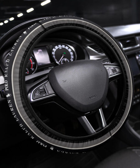 Polo Ralph Lauren Steering Wheel Cover Fashion Car Accessories Custom For Fans AA23010402