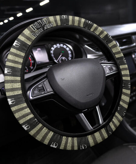 Polo Ralph Lauren Steering Wheel Cover Fashion Car Accessories Custom For Fans AA23010403