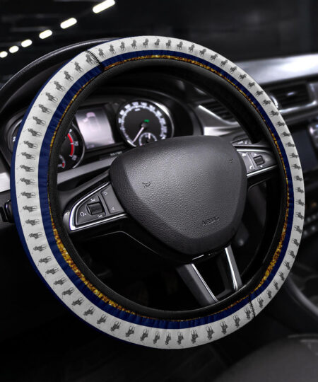 Polo Ralph Lauren Steering Wheel Cover Fashion Car Accessories Custom For Fans AA23010404