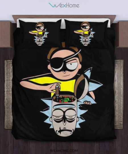 Rick And Morty Bedding Set 6 - duvet cover and pillowcase set - Unique Design Amazing Gift