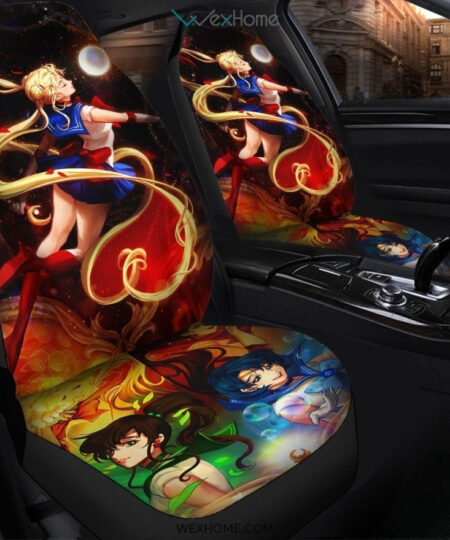 Sailor Moon Anime Car Seat Covers 2
