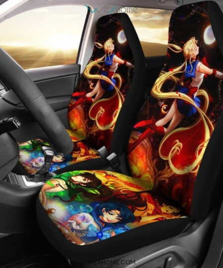 Sailor Moon Anime Car Seat Covers 8