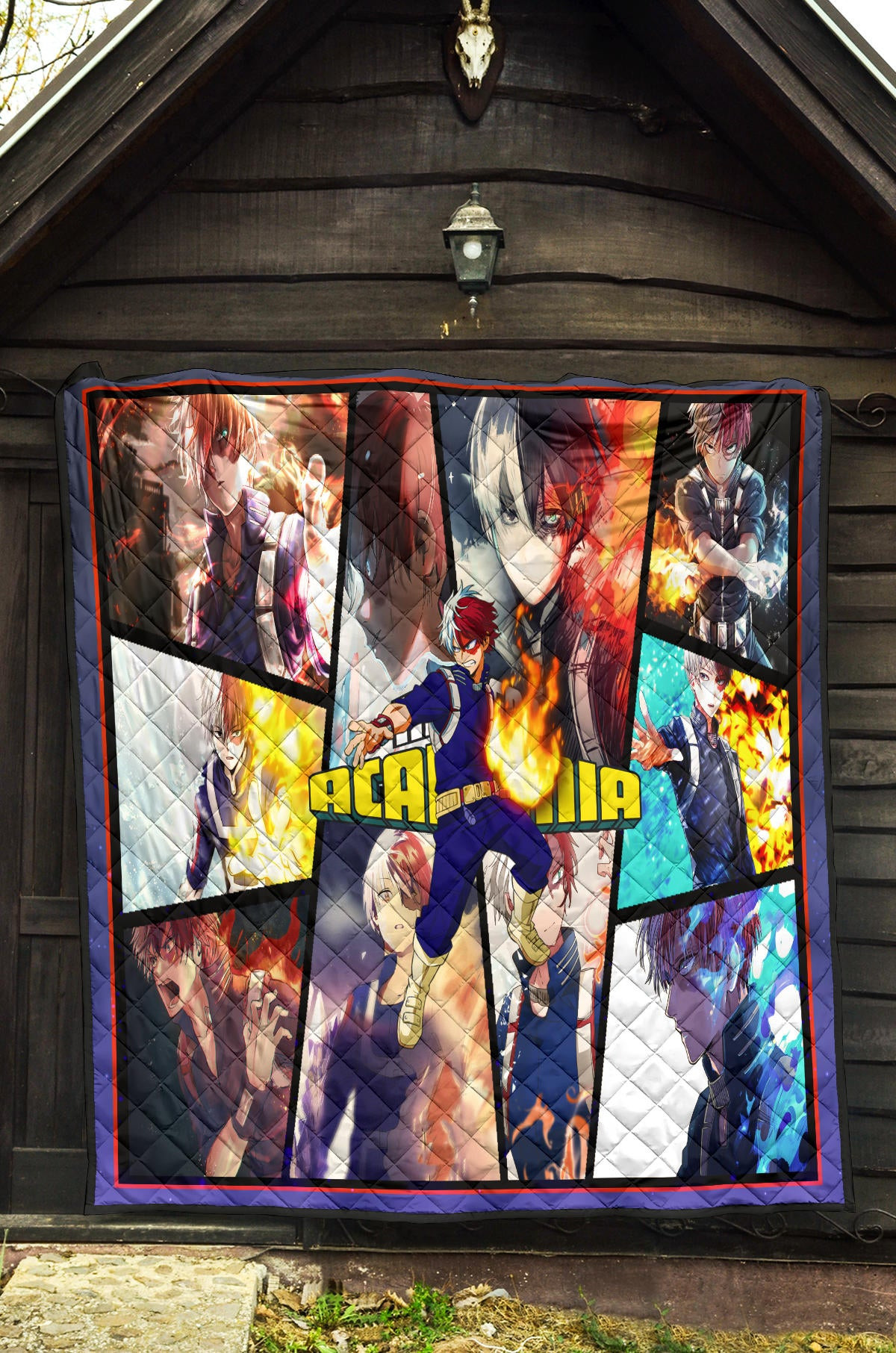 Shoto Todoroki My Hero Academia Premium Quilt Blanket Anime Home Decor Custom For Fans NA060701 - Image 5