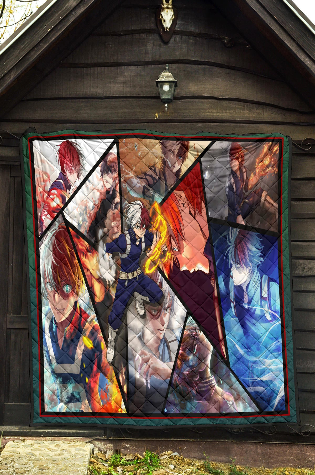 Shoto Todoroki My Hero Academia Premium Quilt Blanket Anime Home Decor Custom For Fans NA060702 - Image 5