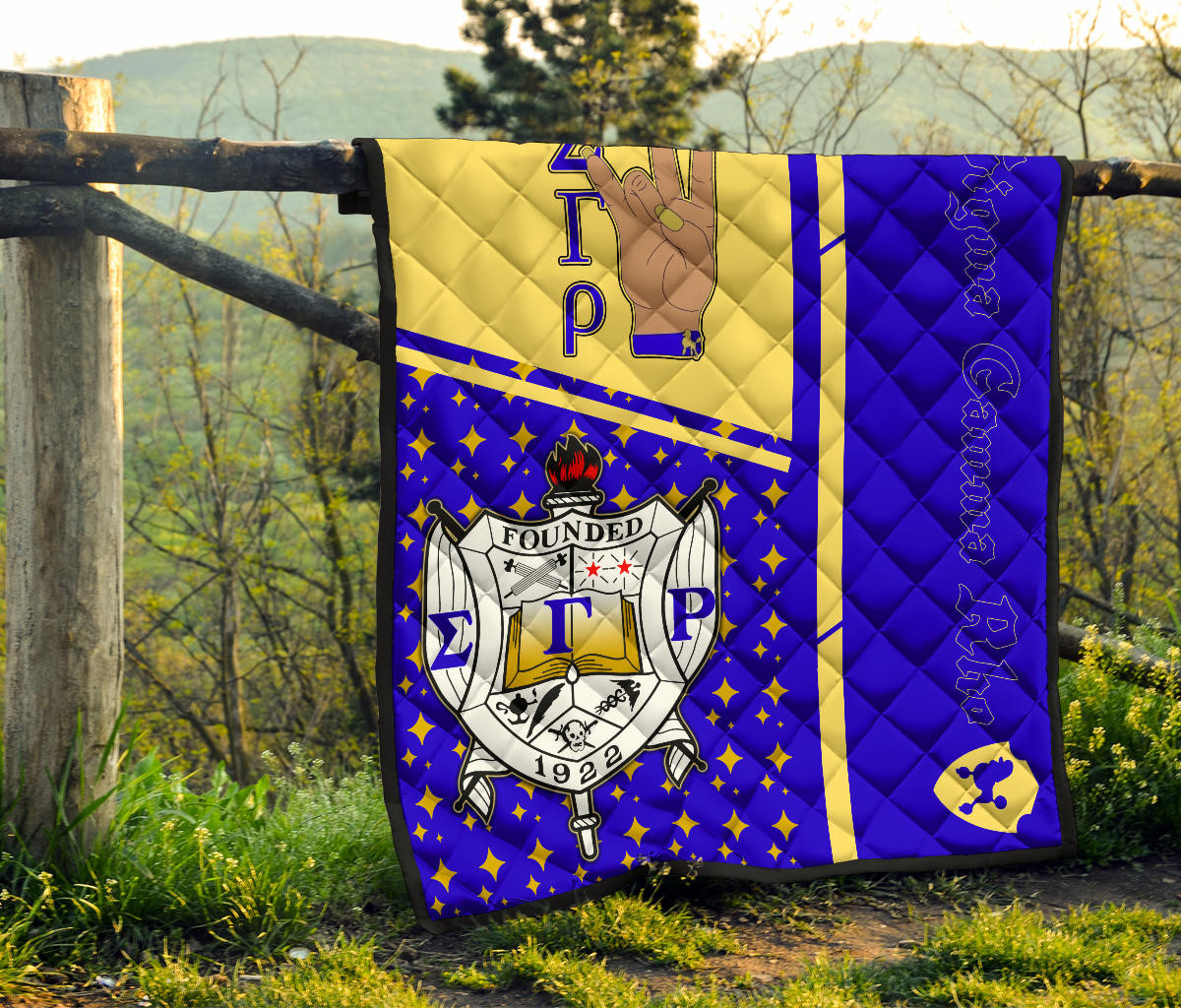 Sigma Gamma Rho Premium Quilt Blanket Sorority Home Decor Custom For Fans AT22082401 - Image 8