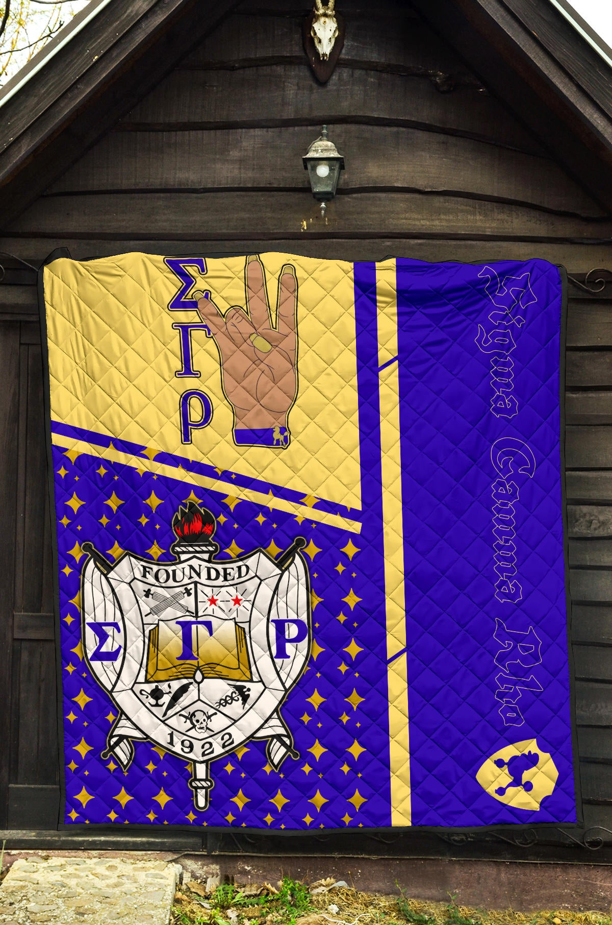 Sigma Gamma Rho Premium Quilt Blanket Sorority Home Decor Custom For Fans AT22082401 - Image 5