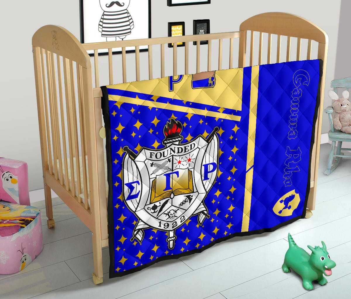 Sigma Gamma Rho Premium Quilt Blanket Sorority Home Decor Custom For Fans AT22082401 - Image 12
