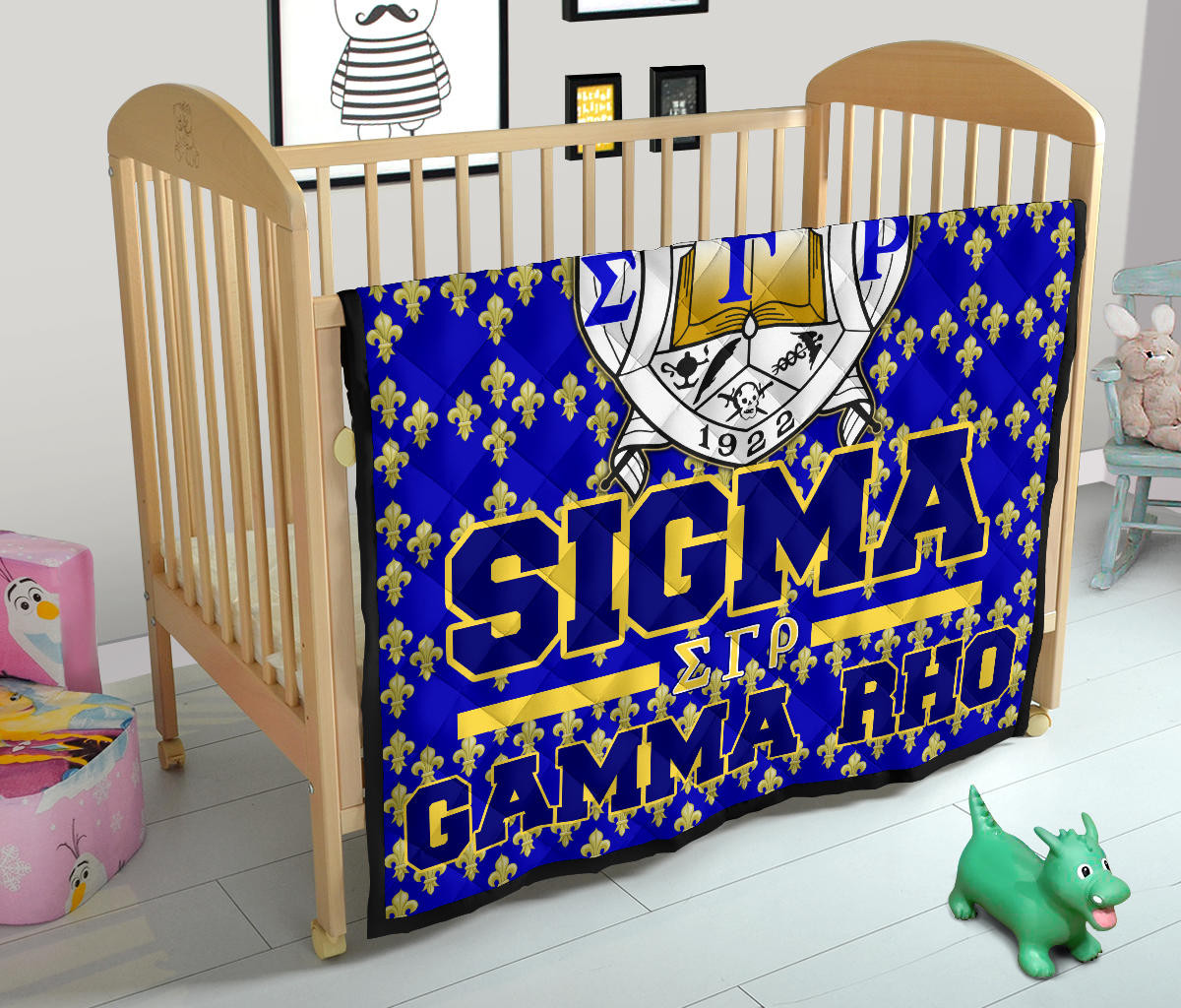 Sigma Gamma Rho Premium Quilt Blanket Sorority Home Decor Custom For Fans AT22082402 - Image 12