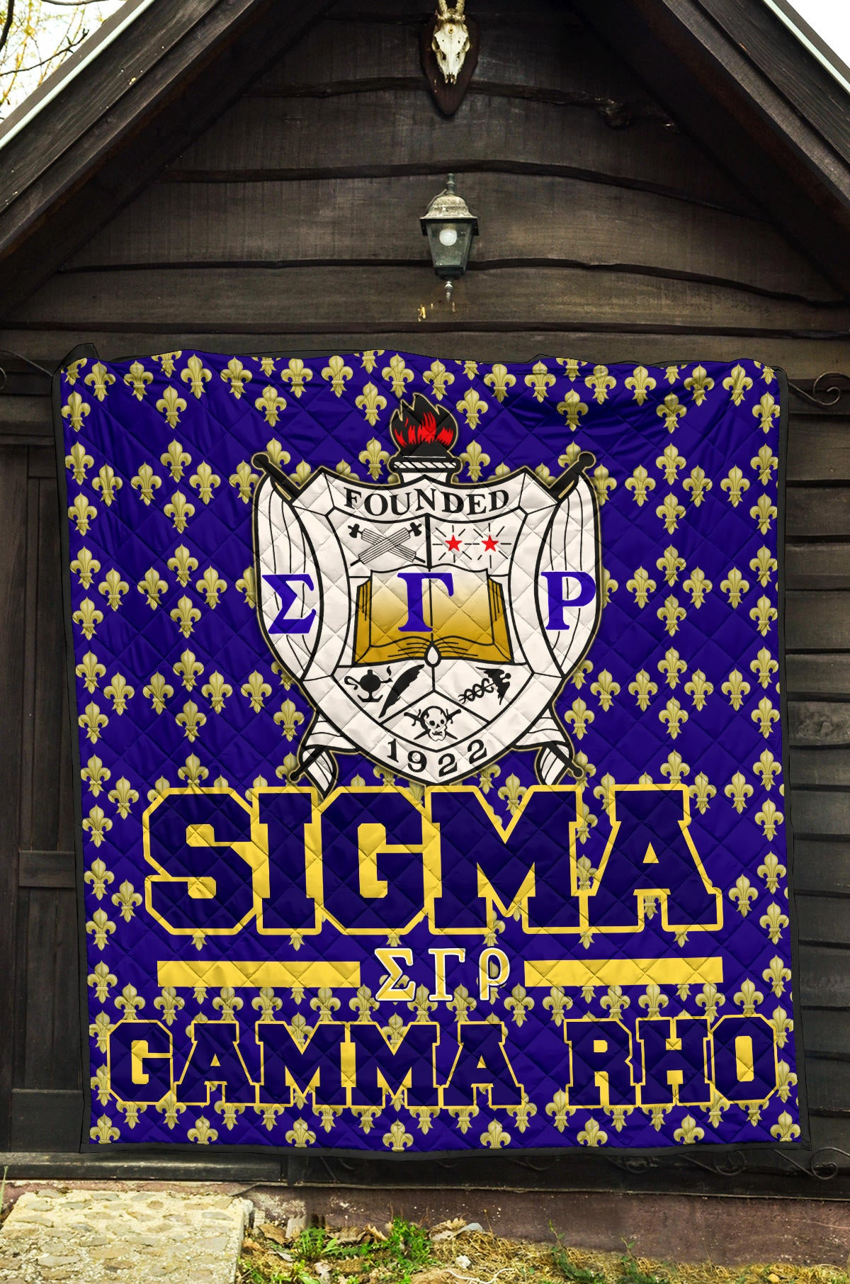 Sigma Gamma Rho Premium Quilt Blanket Sorority Home Decor Custom For Fans AT22082402 - Image 5